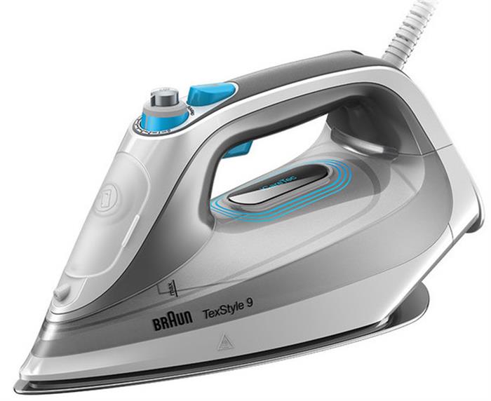 

Утюг Braun TexStyle 9 SI9270WH 3 кВт, длина шнура 2.5 м, белый/серый, SI9270WH