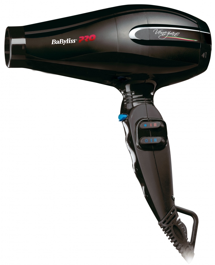 Фен BaByliss Pro BAB6600RE 2 кВт, режимов: 3, насадок: 2