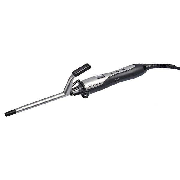 

Плойка Harizma Curl Control 9мм, 210°C, керамико-турмалиновое покрытие, режимов: 1, 1.83м, черный/серебристый (H10309LСD-09), Curl Control 9мм