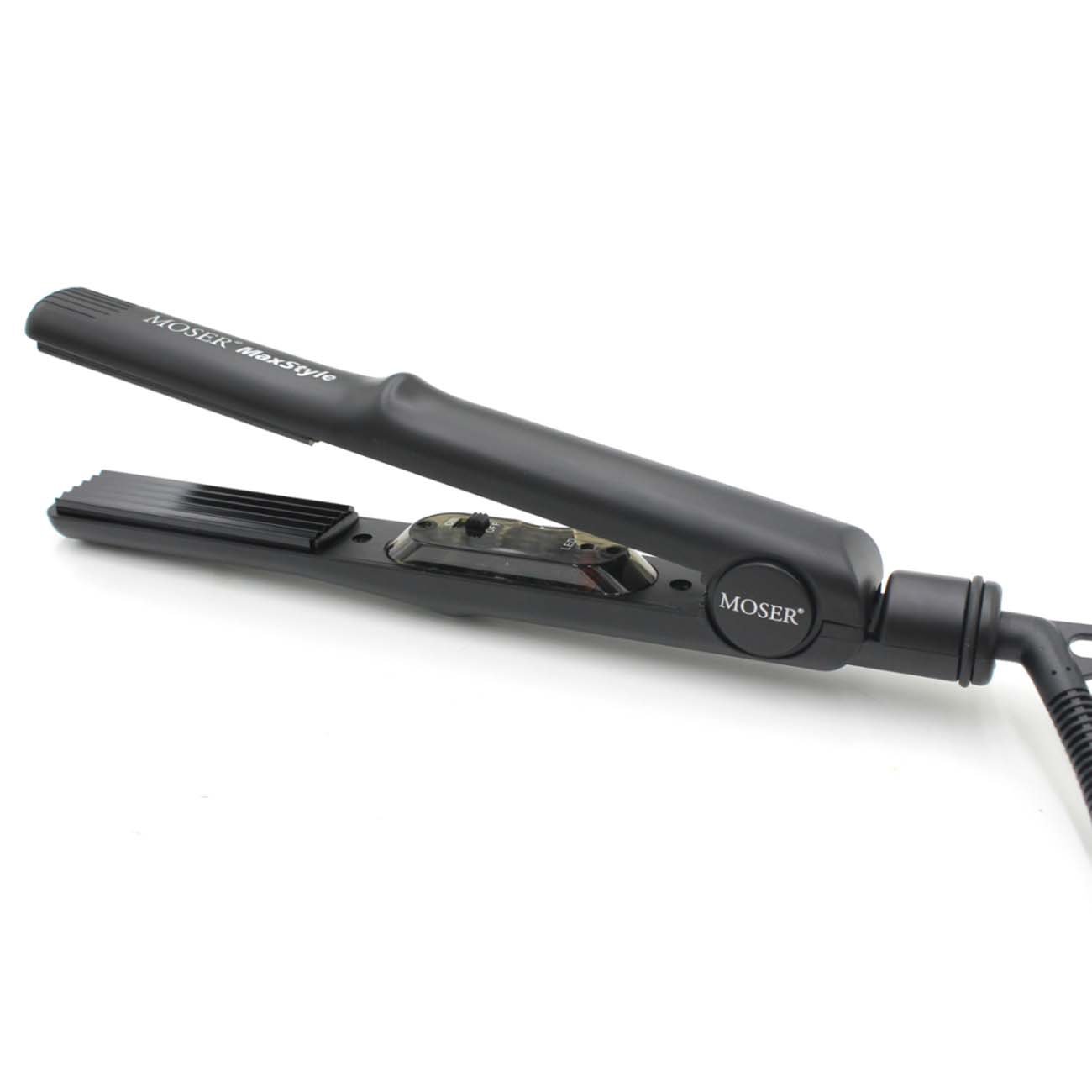 

Щипцы-гофре Moser Crimper MaxStyle, 230°C, 40Вт, петля для подвешивания, 2.8м, гофрированные, черный (4415-0053), Crimper MaxStyle