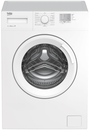 

Стиральная машина Beko WRS 5511 BWW, 5 кг, 1000 об/мин, белый (WRS 5511 BWW), WRS 5511 BWW