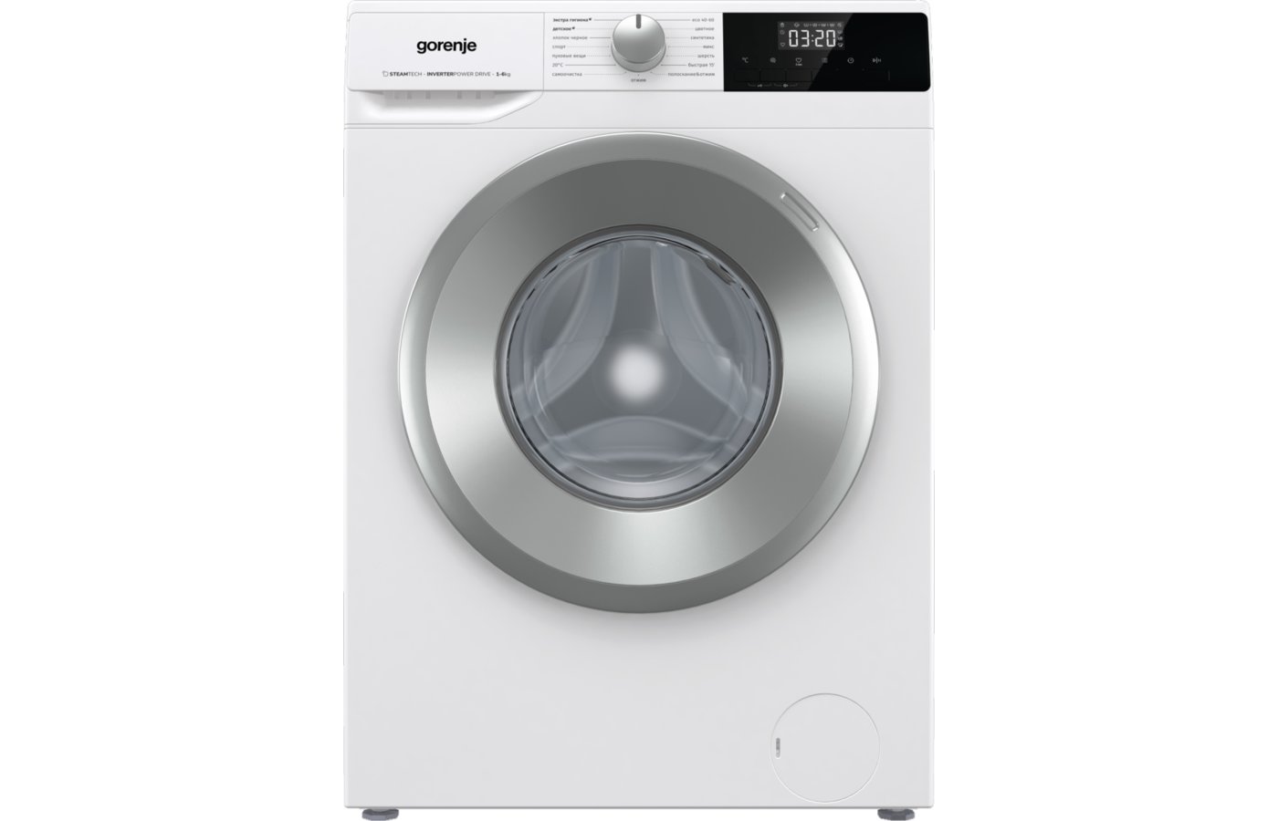 Стиральная машина Gorenje W2NHPI62SCS, 6 кг, 1200 об/мин