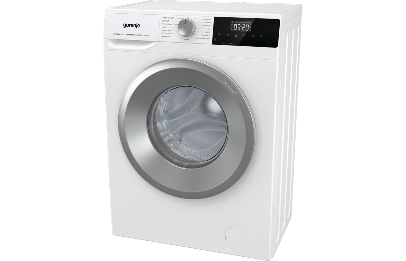 Стиральная машина Gorenje W2NHPI62SCS, 6 кг, 1200 об/мин, 1153421 купить в  Новосибирске в интернет-магазине e2e4