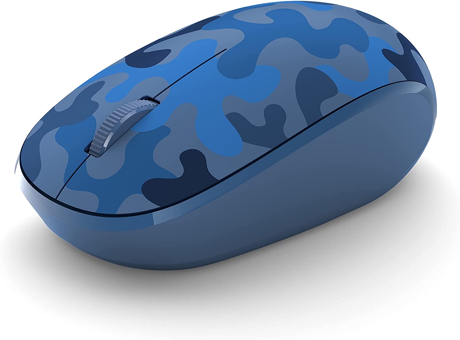 Мышь беспроводная Microsoft Blue Camo, 4000dpi, оптическая светодиодная, Bluetooth, синий (8KX-00017)