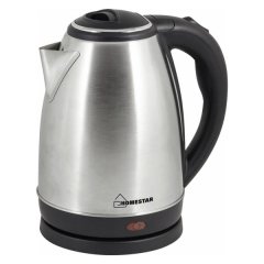 

Чайник Homestar HS-1010 1.8л. 1500Вт, нержавеющая сталь, черный/серебристый (003013), HS-1010