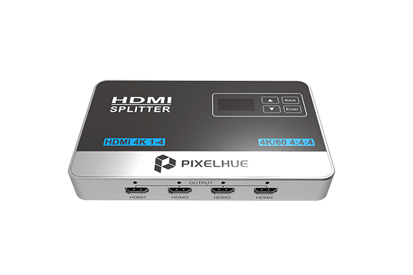 Переключатель/разветвитель HDMI PixelHue 4K 1-4, 1xHDMI-4xHDMI, 3840x2160 (HDMI 4K 1-4)