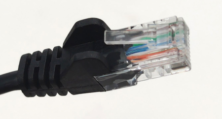 Патч-корд UTP кат5e 05м RJ45-RJ45 черный Aopen ANP511_05M_BK 110₽