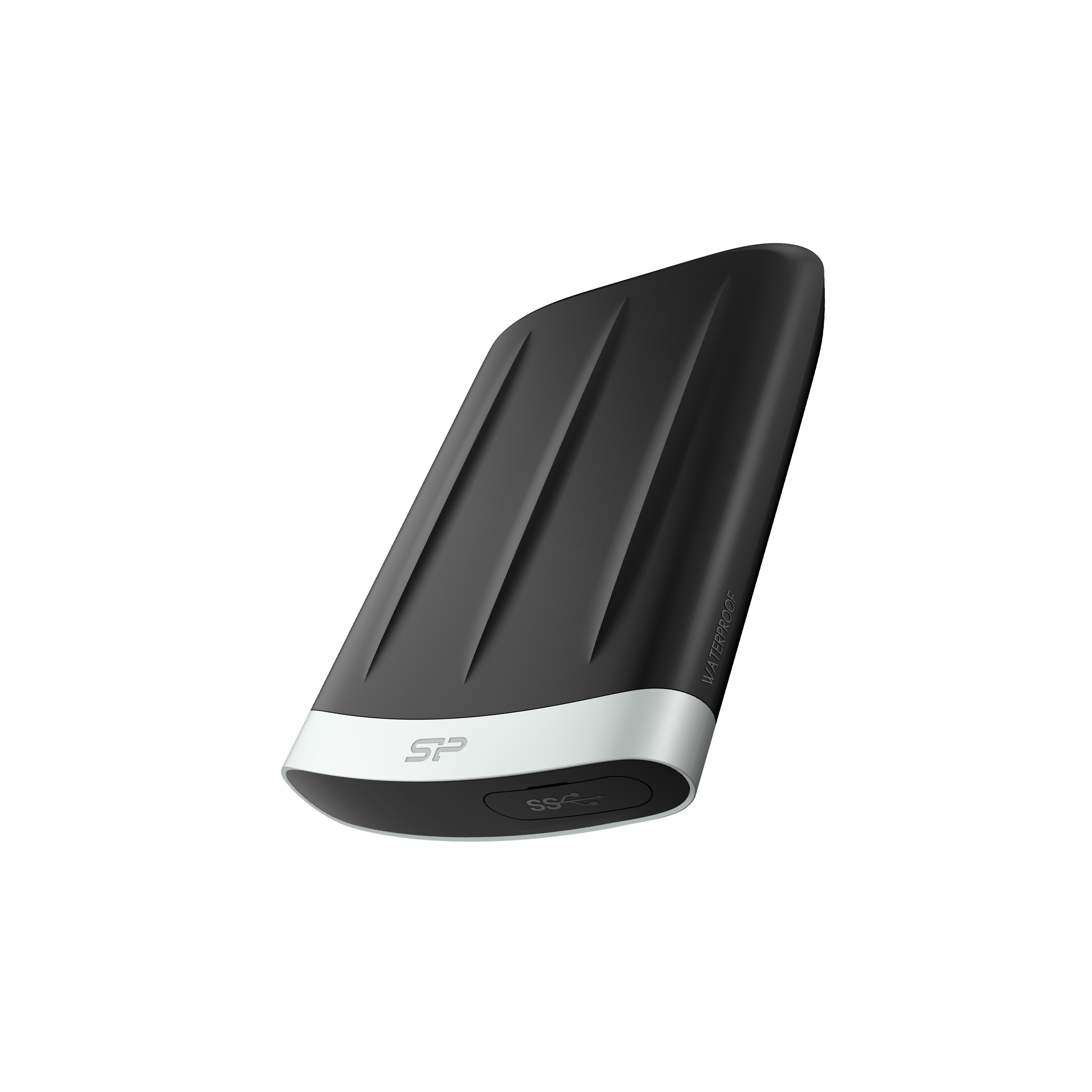

Внешний жесткий диск (HDD) Silicon Power 2Tb Armor A65B, 2.5", USB 3.2, черный/серый (SP020TBPHD65BS3G)