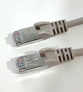 Патч-корд FTP кат5e 05м RJ45-RJ45 серый LSZH экранированный iOpen ANP522B-05M 135₽