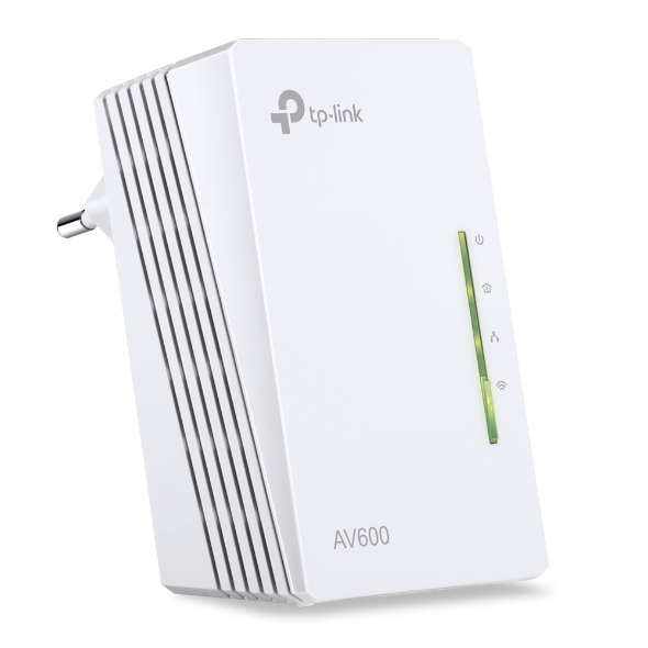 Адаптер Powerline Wi-Fi TP-LINK TL-WPA4220, 802.11n 2.4 ГГц 300 Мбит/с, 2x100 Мбит/сек