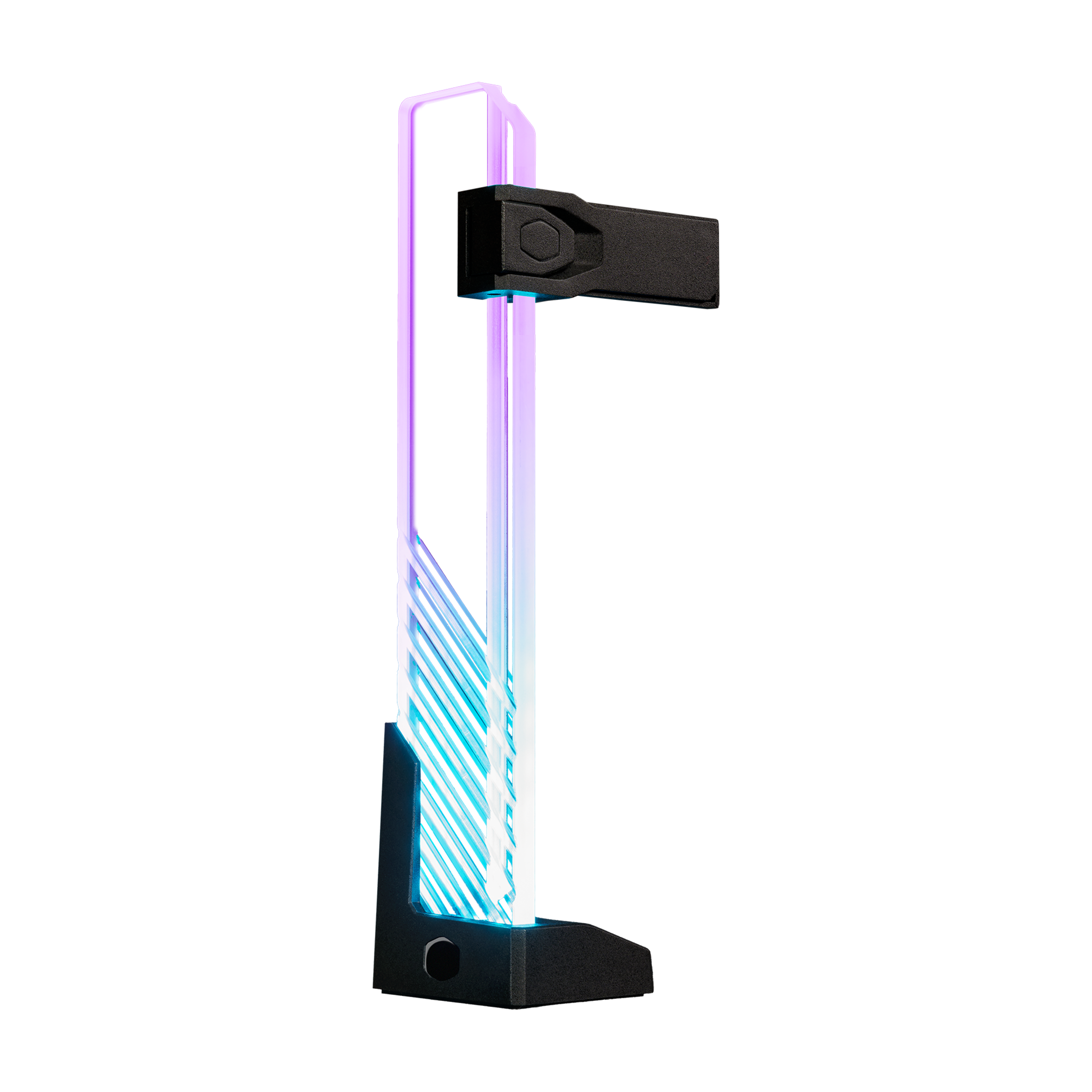 

Держатель для видеокарты Cooler Master ARGB GPU Support Bracket, 58 x 58 x 177mm / 2.29 x 2.29 x 6.97inch (Incl. Protrusions), прозрачный (MCA-U000R-GSBTG-00), GPU Support Bracket