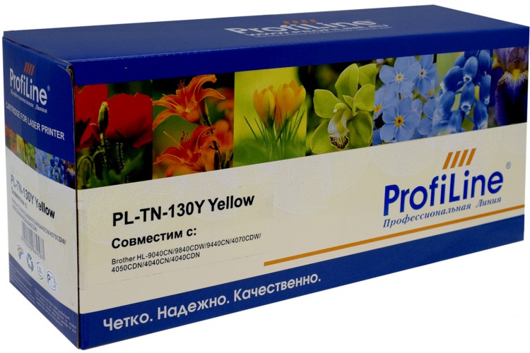 

Картридж лазерный ProfiLine PL-TN-130Y (TN-130Y), желтый, 1500 страниц, совместимый для Brother DCP-9040/DCP-9040CN/HL-4040/HL-4040CN/HL-4050/HL-4050CDN/MFC-9440/MFC-9440CN/MFC-9450/MFC-9450CDN/DCP-9042/DCP-9045/HL-4070/MFC-9840/HL-4070CDW/DCP-9042CDN/DCP