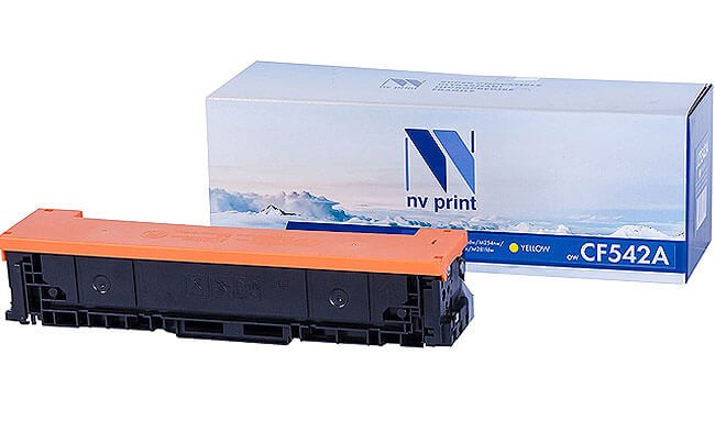 

Картридж лазерный NV Print NV-CF542AY (203A/CF542A), желтый, 1300 страниц, совместимый, для CLJ Pro M254dw/M254nw/MFP M280nw/M281fdn/M281fdw