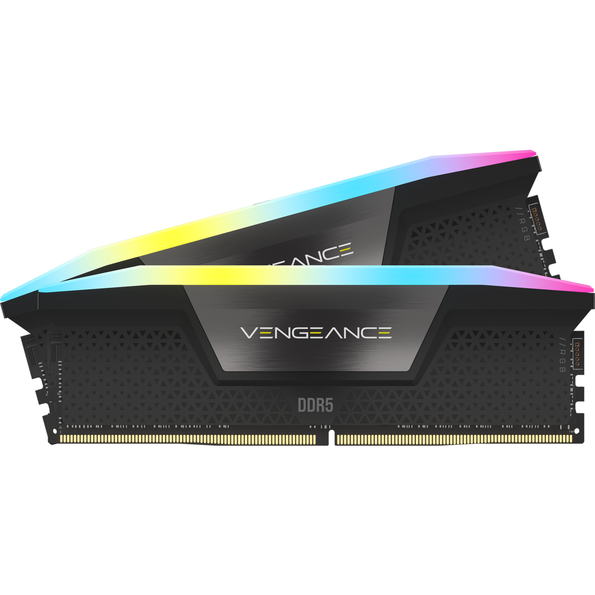 

Комплект памяти DDR5 DIMM 32Gb (2x16Gb), 5600MHz, CL40, 1.25 В, Corsair, Vengeance RGB (CMH32GX5M2B5600C40K) Retail, CMH32GX5M2B5600C40K