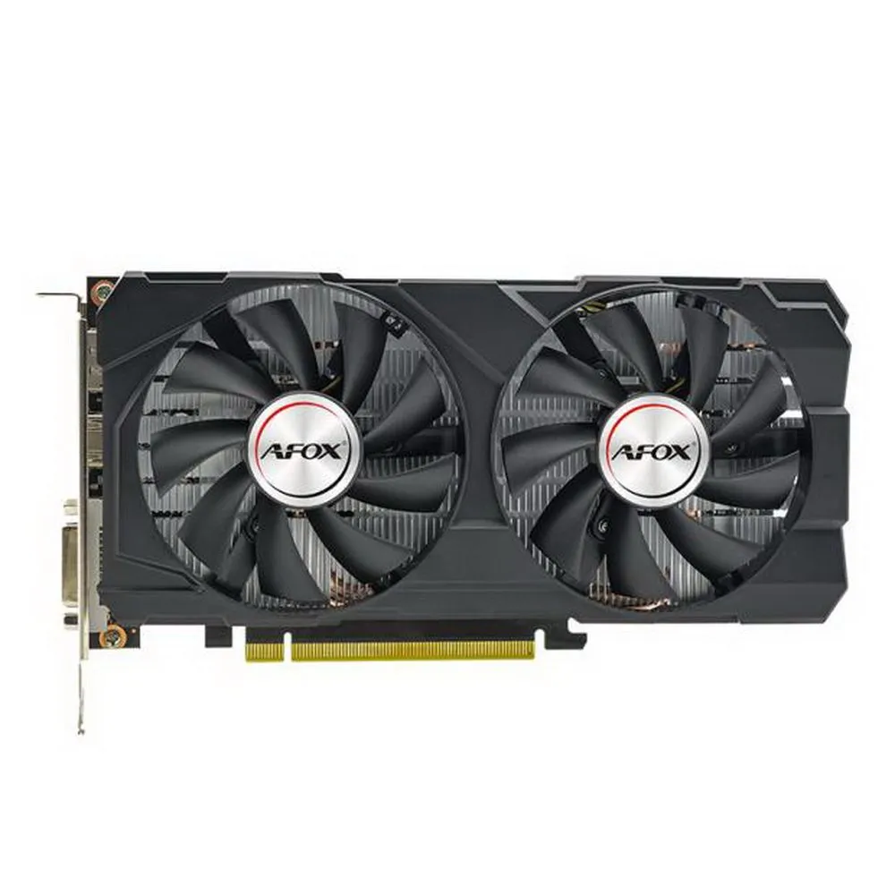 

Видеокарта AFOX NVIDIA GeForce GTX 1660 Ti Dual Fan, 6Gb DDR6, 192 бит, PCI-E, DVI, HDMI, DP, Retail (AF1660TI-6144D6H1-V2), Dual Fan