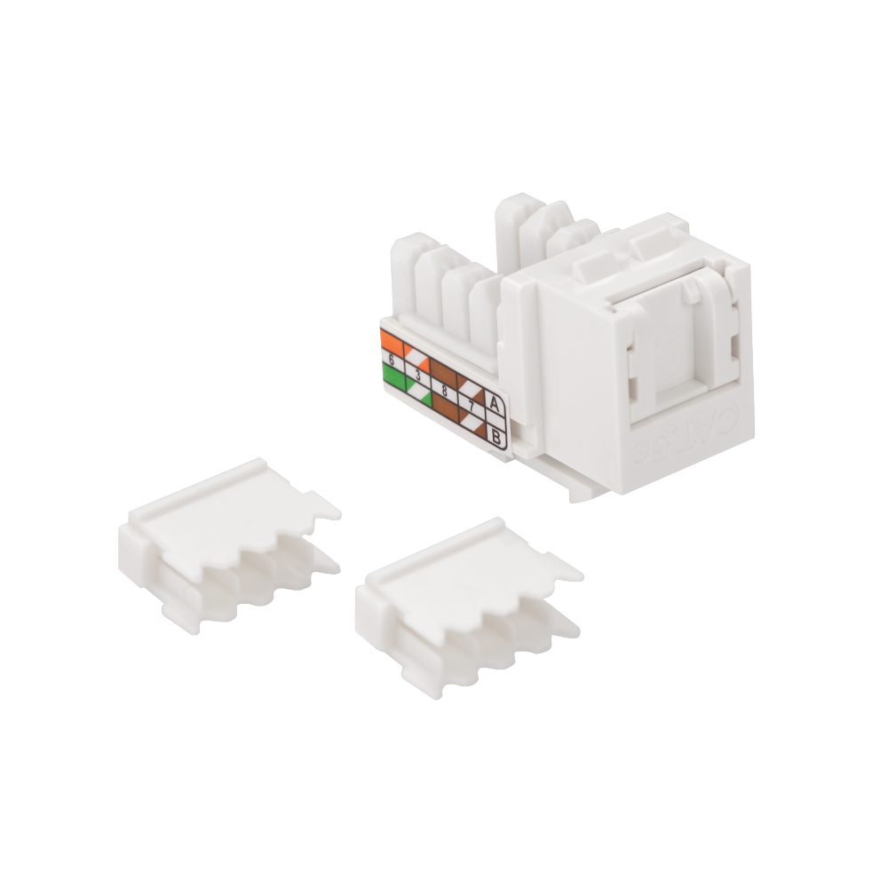 

Модуль Keystone Lanmaster 90 градусов, RJ-45 cat.5e, 1шт., белый (LAN-OK45U5E/90P-WH), 90 градусов