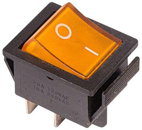 Выключатель клавишный Rexant RWB-502 SC-767 IRS-201-1 (36-2333)