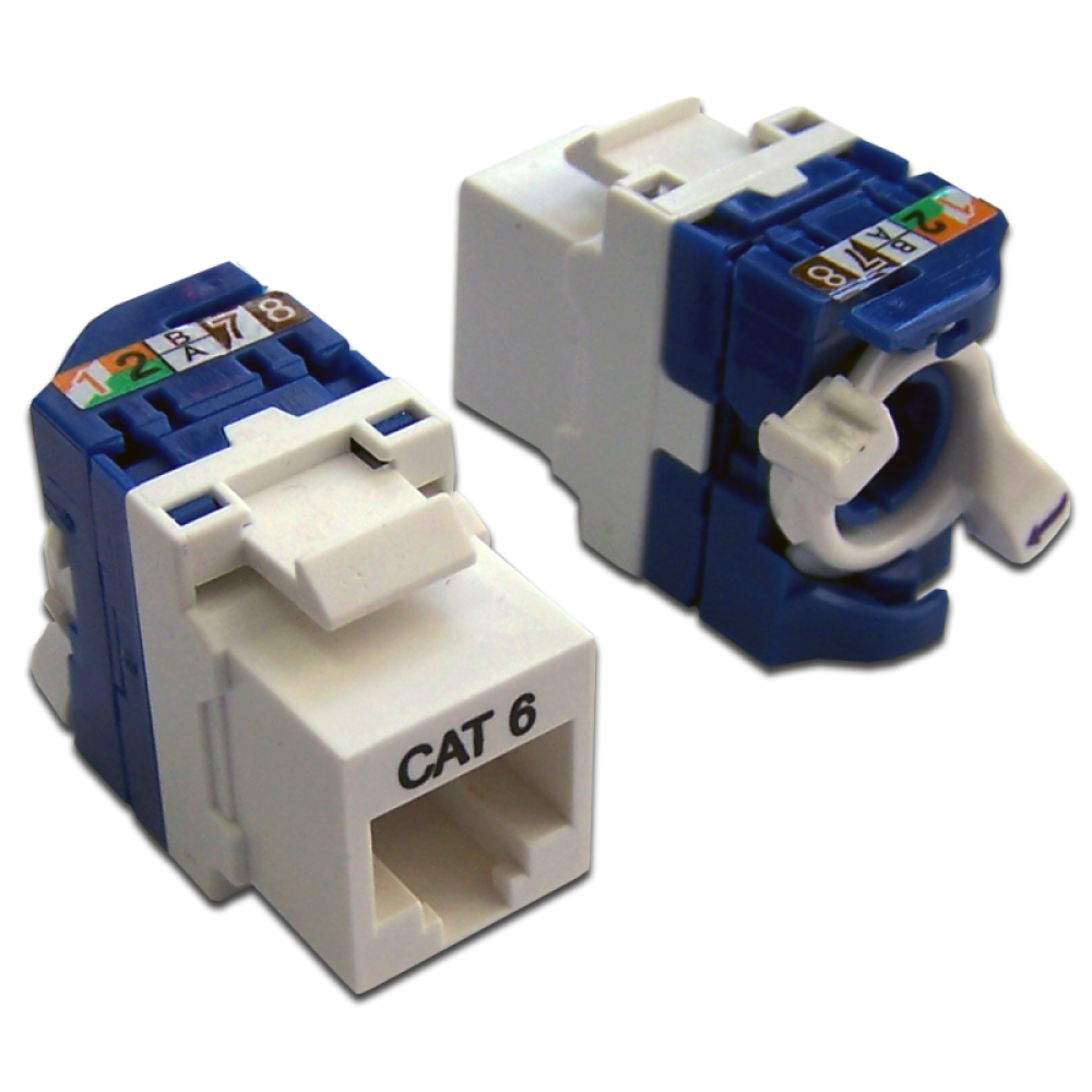 

Модуль Keystone Lanmaster 180 градусов, RJ-45 cat.6, 1шт., синий/белый (LAN-TK45U6/180-WH), 180 градусов