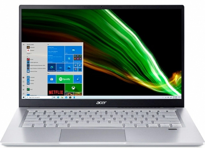 

Ноутбук Acer Swift 3 SF314-43-R0MR 14" IPS 1920x1080, AMD Ryzen 3 5300U 2.6 ГГц, 8Gb RAM, 512Gb SSD, Eshell, серебристый (NX.AB1ER.016), SF314-43-R0MR