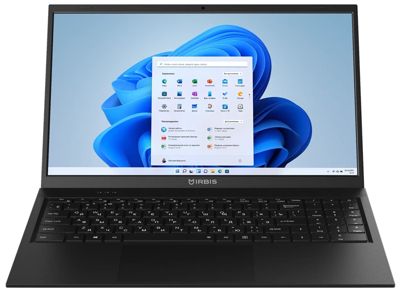 

Ноутбук IRBIS 15.6" IPS 1920x1080, AMD Ryzen 3 3200U 2.6 ГГц, 16Gb RAM, 512Gb SSD, без OC, черный (15NBC1006)