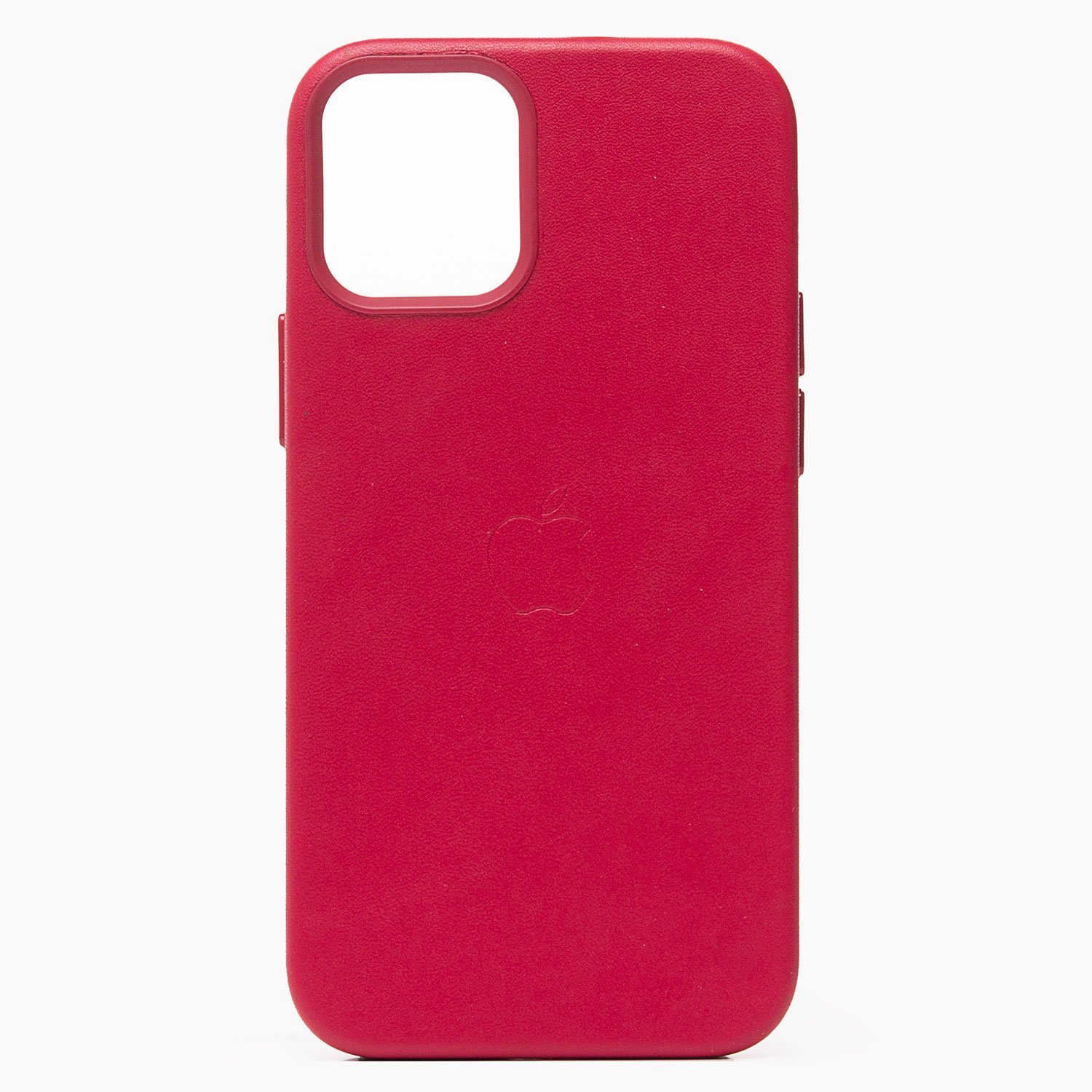 

Чехол-накладка ORG MSafe для смартфона Apple iPhone 12 mini, экокожа, красный (127102)