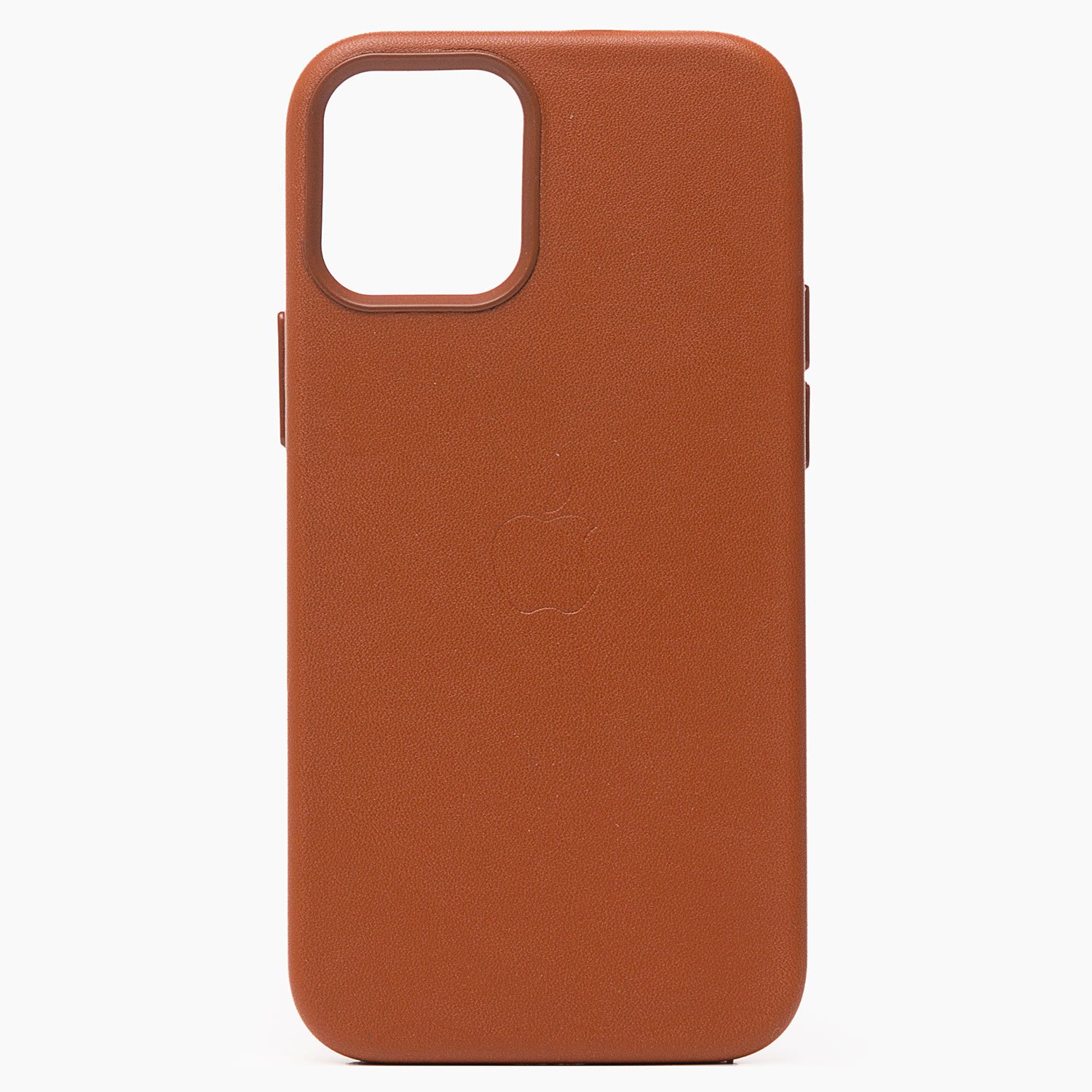 

Чехол-накладка ORG MSafe для смартфона Apple iPhone 12 mini, экокожа, коричневый (127105)