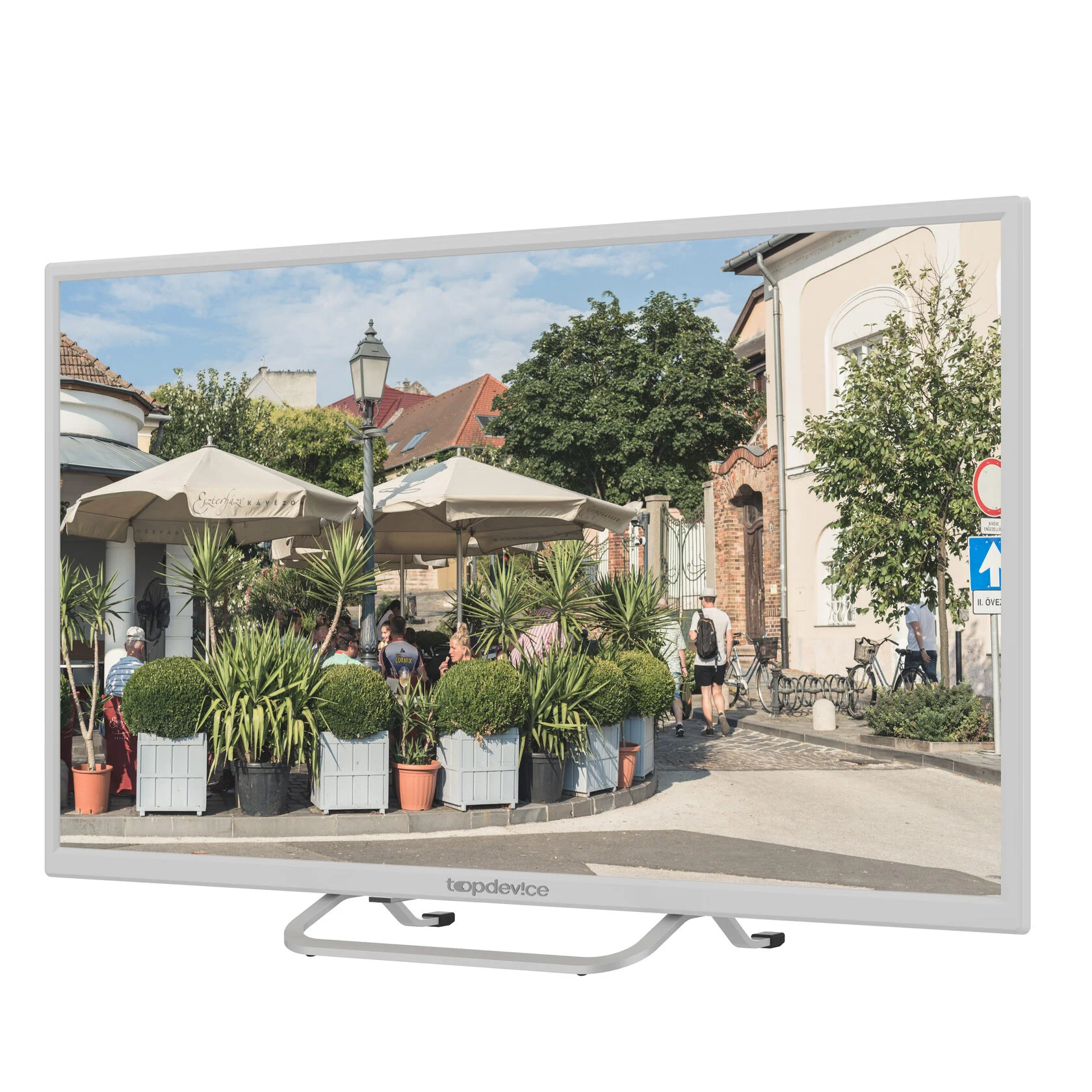 Телевизор 32" Topdevice TDTV32BS02H_WE, 1366x768, белый
