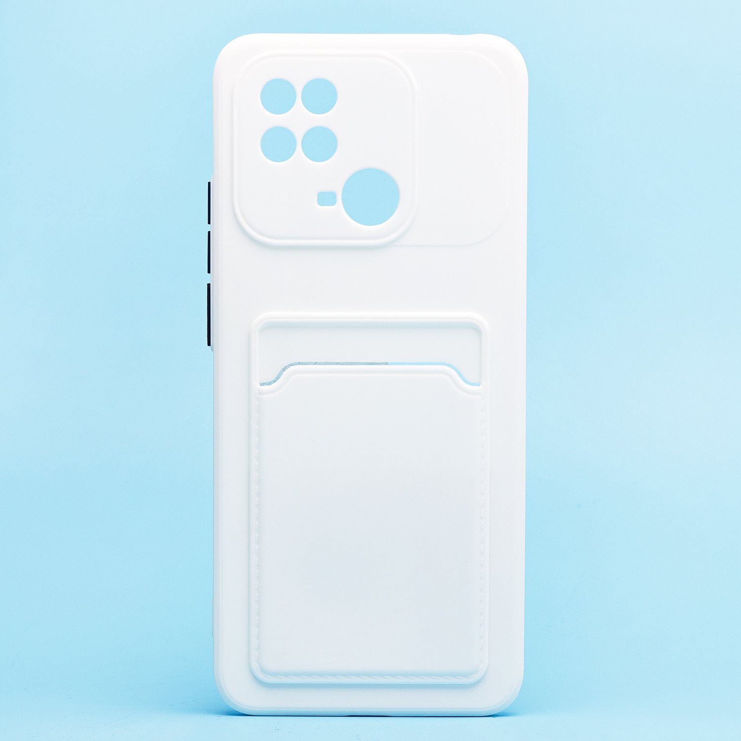 

Чехол-накладка SC315 с картхолдером для смартфона Xiaomi Redmi 10C, белый (214727)