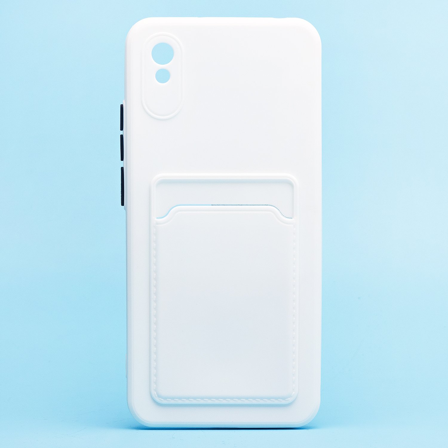 

Чехол-накладка SC315 с картхолдером для смартфона Xiaomi Redmi 9A/Redmi 9i, белый (214735)
