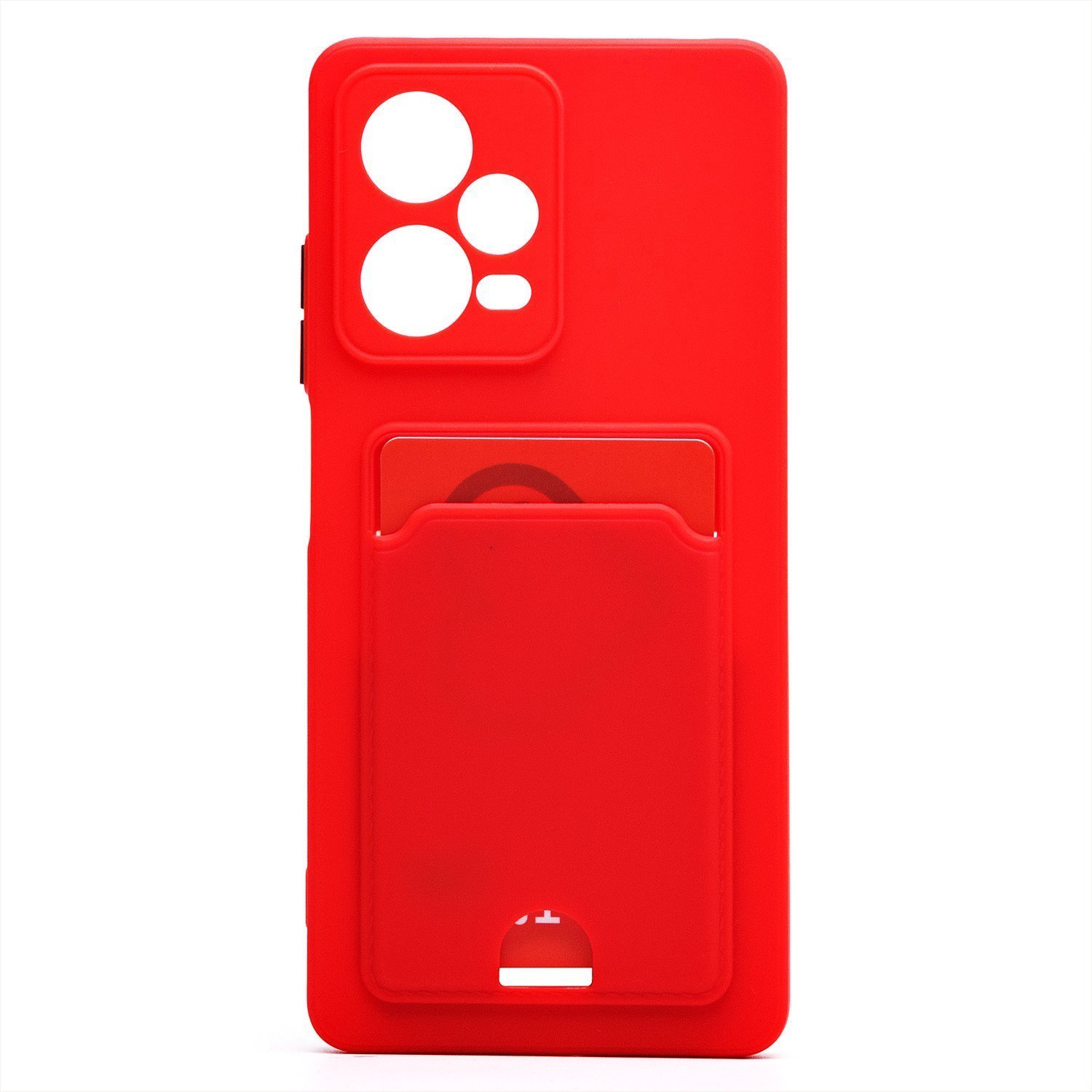 

Чехол-накладка SC315 с картхолдером для смартфона Xiaomi Redmi Note 12 Pro, красный (214748)