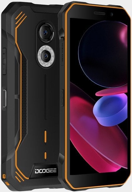 

Смартфон DOOGEE S51, 6" 720x1440 IPS, MediaTek Helio G25, 4Gb RAM, 64Gb, 3G/4G, Wi-Fi, BT, 2xCam, 2-Sim, 5180 мА⋅ч, USB Type-C, Android 12, черный/оранжевый (S51_Volcano Orange), S51