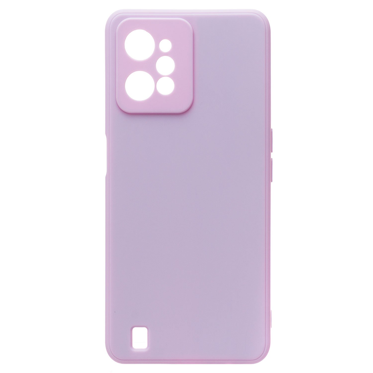 

Чехол-накладка SC316 для смартфона Oppo realme C31, силикон, светло-фиолетовый (214801)