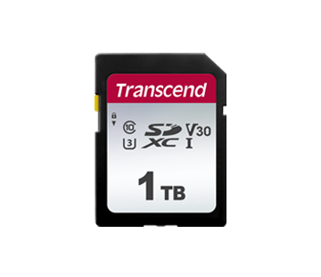 Карта памяти 1Tb SDXC Transcend SDC300S Class 10 UHS-I U3 V30 (TS1TSDC300S)