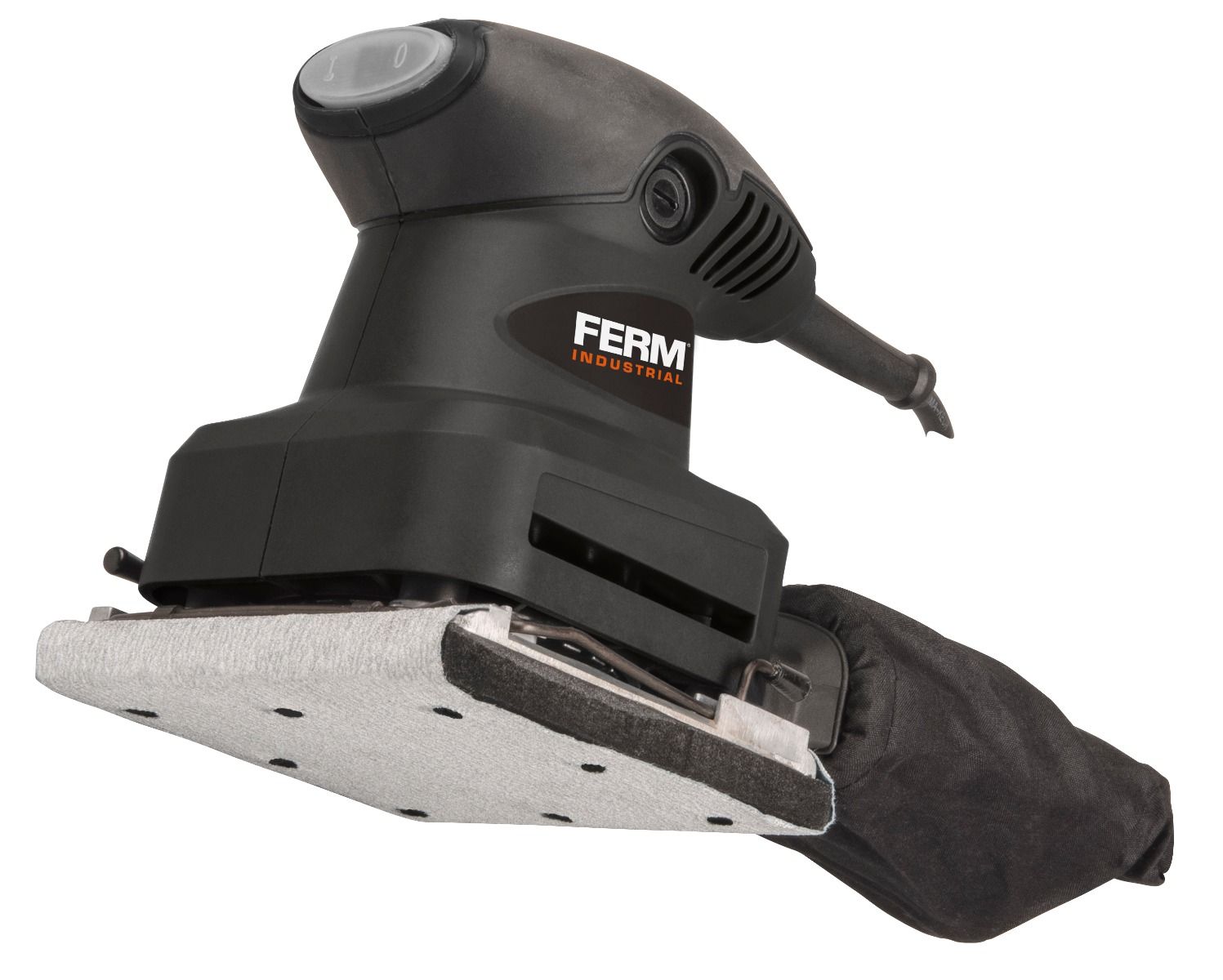 

Вибрационная шлифмашина Ferm PSM1028P, сетевая, 220 Вт, 15000 кол/мин, лента 14 см x 11.4 см, PSM1028P