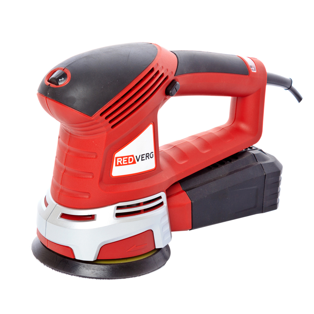Эксцентриковая шлифовальная машина RedVerg RD-OS45-125, 450 Вт, 12.5 см