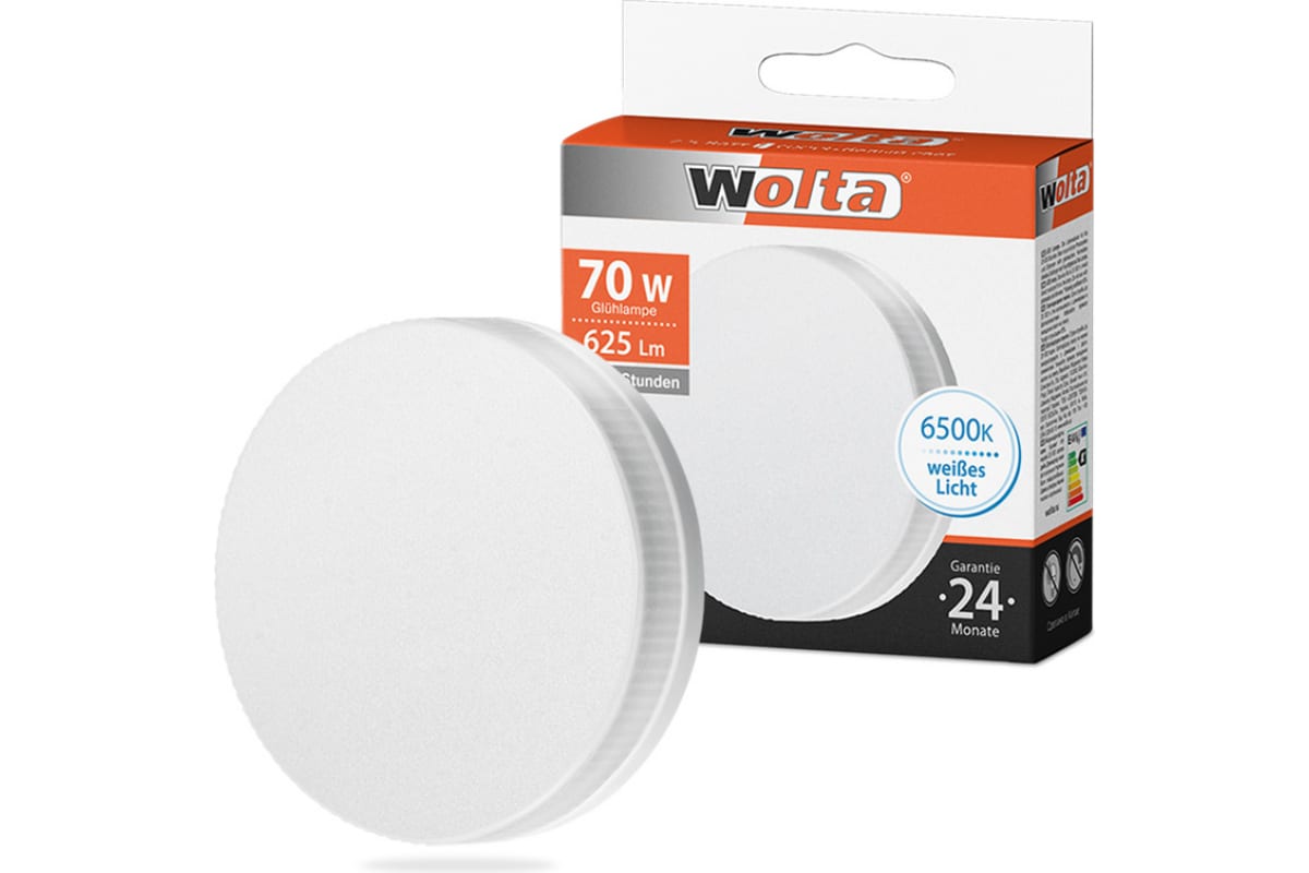 светодиодная WOLTA GX53 7.5Вт (25W75R7.5GX53)