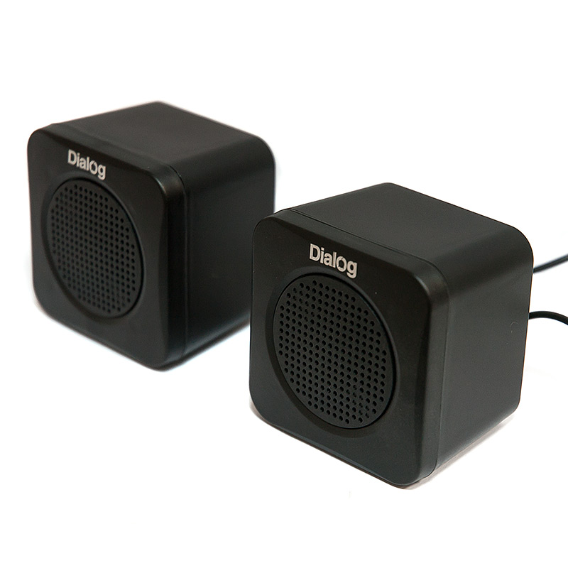 

Акустика 2.0 Dialog Colibri AC-01UP (2x0.5W RMS, USB), черный, AC-01U