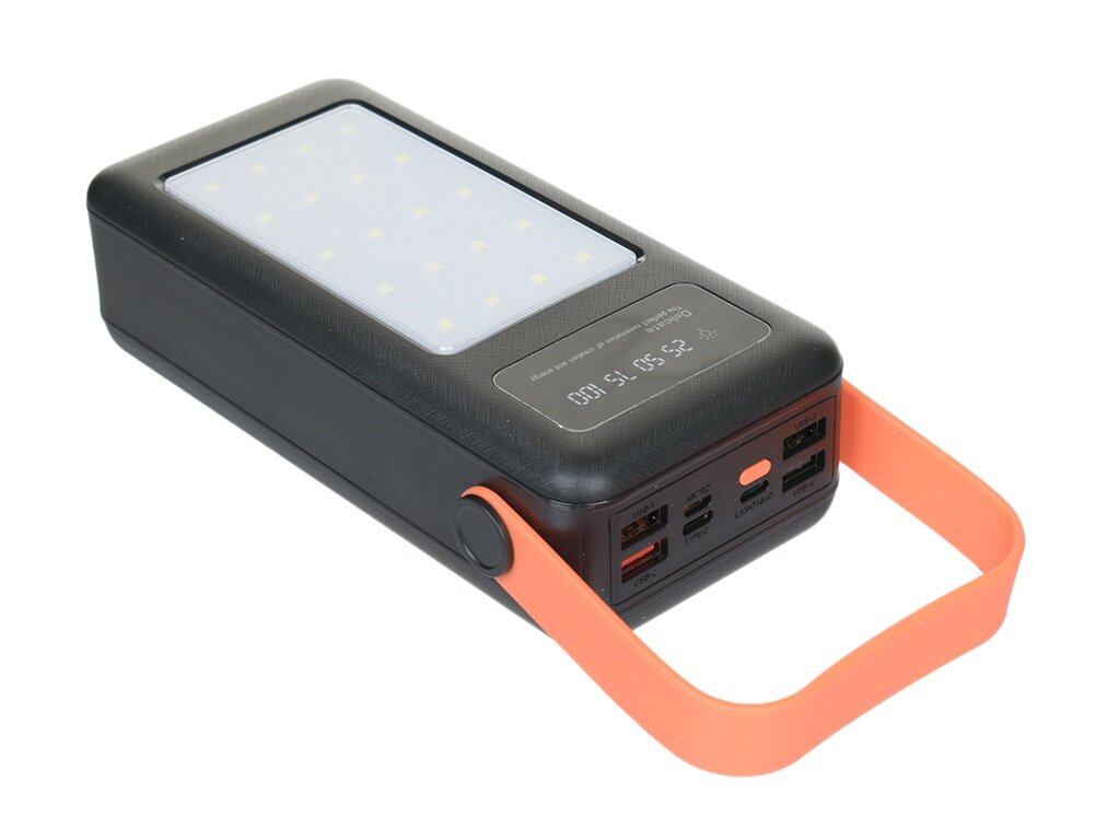 

Портативный аккумулятор (Powerbank) Red Line RP-67, 40000mAh, 4xUSB, 2A, Type-C, черный (УТ000033449), RP-67