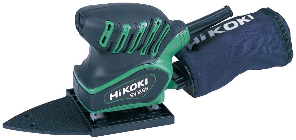 

Дельташлифмашина Hikoki SV12SH, сетевая, 200 Вт, 14000 кол/мин, пылесборник, 1 кг (SV12SHNSZ), SV12SH