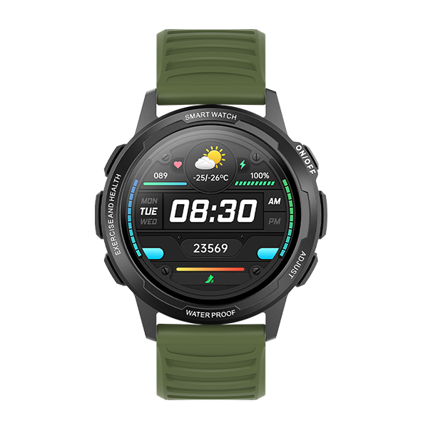 

Смарт-часы BQ Watch 1.3, 1.32" LCD, темно-зеленый, Watch 1.3