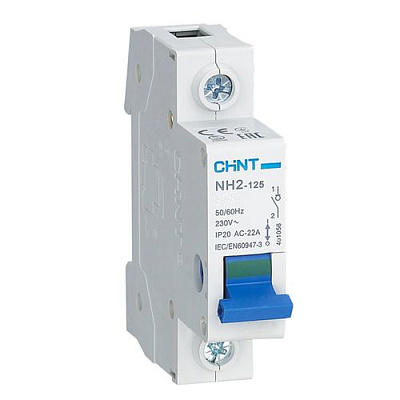 Выключатель нагрузки 1P 125А CHINT NH2-125