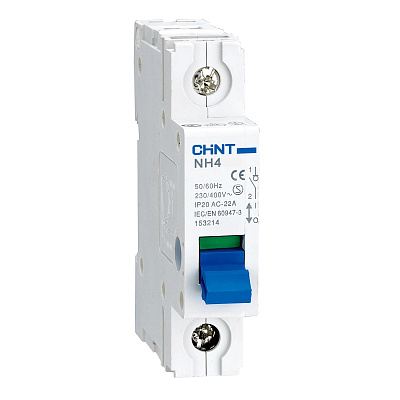 

Выключатель нагрузки 1P 125А, CHINT NH4 (398032), NH4