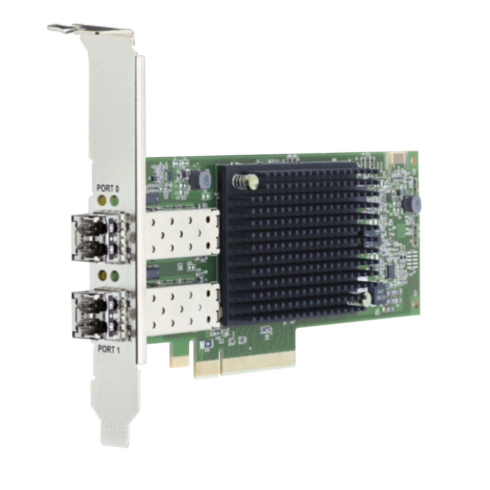 Адаптер FC Broadcom LPE35002-M2, 2xLC, 32 Гб/с