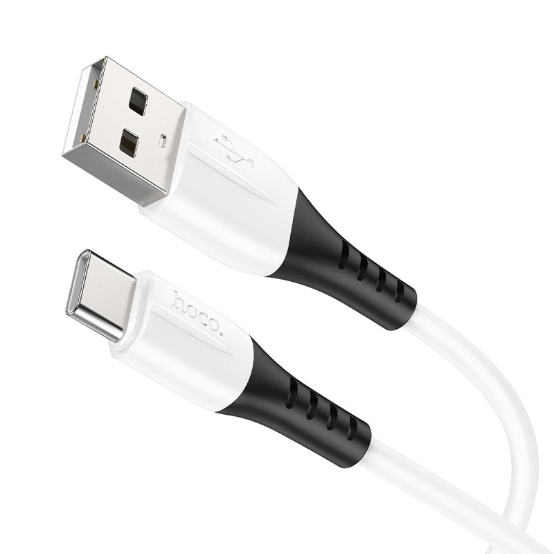 

Кабель USB-USB Type-C, быстрая зарядка, 3A 1 м, белый HOCO X82 (HC-68582), X82