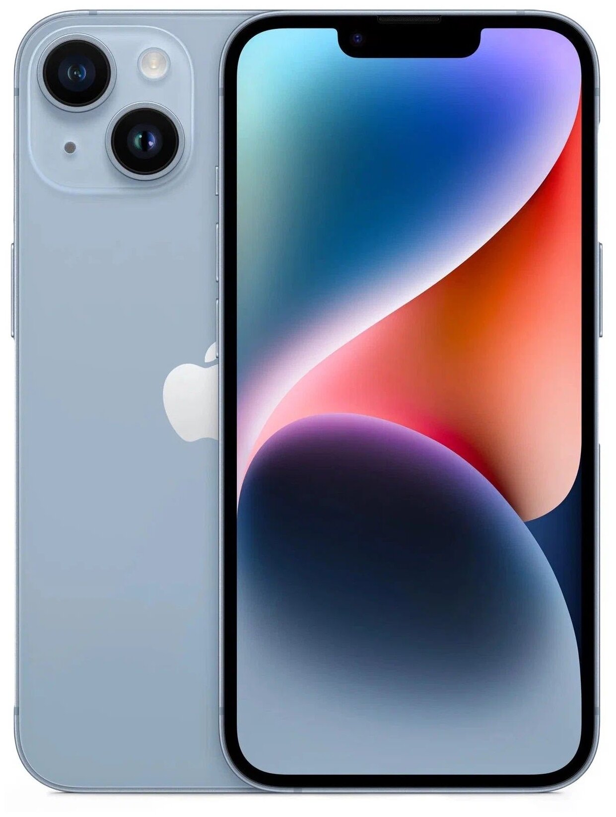 

Смартфон Apple iPhone 14 Plus, 6.7" 1284x2778 OLED, Apple Apple A15 Bionic, 6Gb RAM, 256Gb, 3G/4G/5G, NFC, Wi-Fi, BT, 2xCam, 2-Sim, Lightning, iOS 16, синий (MQ3G3ZA/A), iPhone 14 Plus