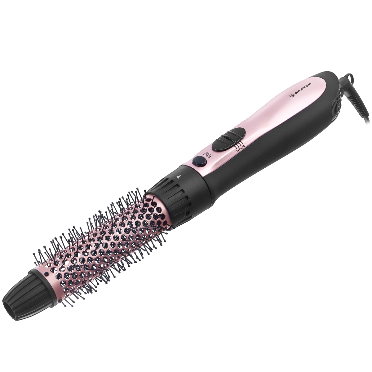 Фен-щетка Brayer 3130BR-GD 800 Вт, режимов: 2, насадок: 3