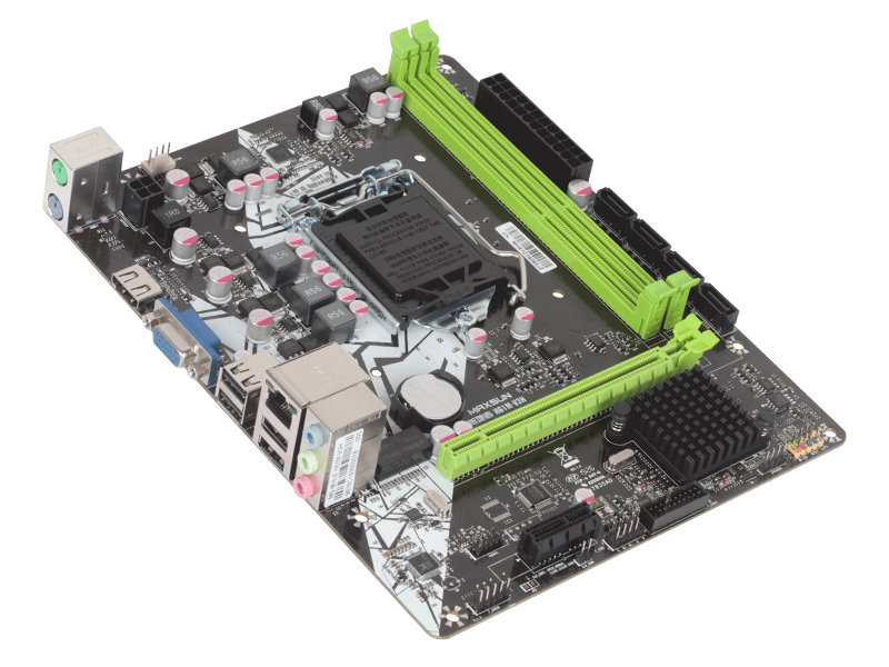 Материнская плата MaxSun Earthshaker H61M-V3H, Socket1155, Intel H61, mATX