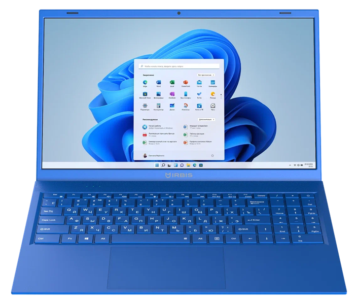 

Ноутбук IRBIS 15.6" IPS 1920x1080, Intel Core i3 1115G4 3 ГГц, 8Gb RAM, 256Gb SSD, W11Pro, синий (15NBC1001)
