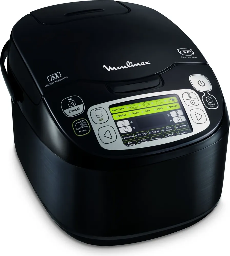 

Мультиварка Moulinex MK815800 5 л, 750 Вт, черный, MK815800