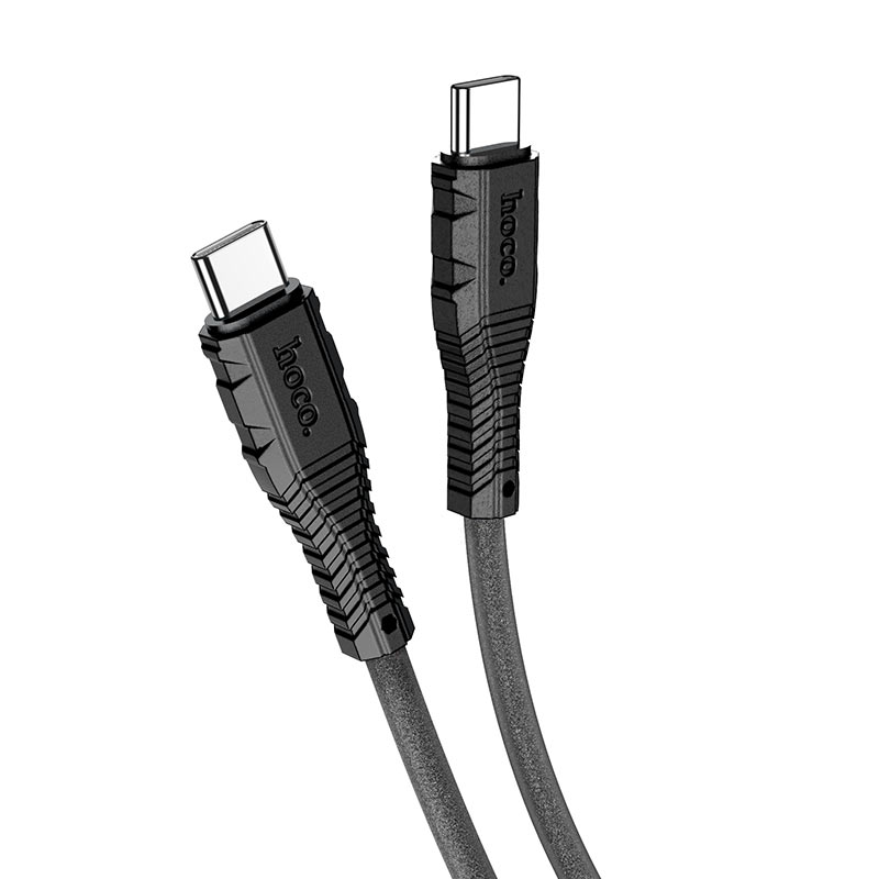 

Кабель USB Type-C-USB Type-C, 3A 1 м, черный HOCO X67 Nano 60W (HC-55902), X67 Nano 60W